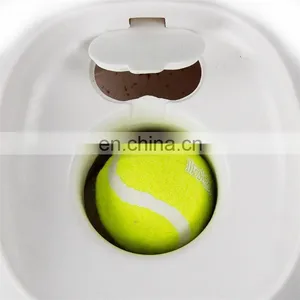 Nontoxic Interactive Training Reward Machine Smart Pet Dog Food Spiller Tennis Ball Feeder Toy thumbnail-5