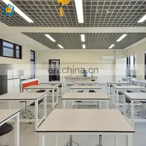 University Laboratory Furniture Work Table School Lab Workbench Lab Table thumbnail-1