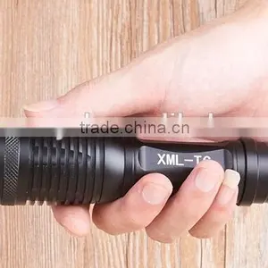 Aluminum Alloy t6 Zoom Strong Light Flashlight thumbnail-3
