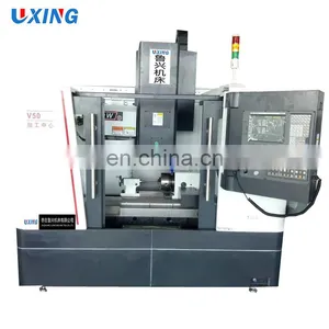 V50 Low Cost Bt30 Mini 3 Axis CNC Vertical Milling Machine Machining Center thumbnail-1