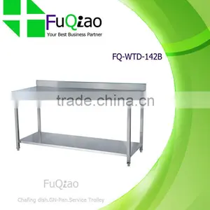 Wholesale Square Tube Stainless Steel Fabrication Work Table With Under Shelf thumbnail-1