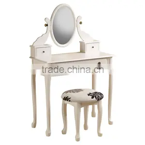 Dressing Table & Stool With Mirror thumbnail-2