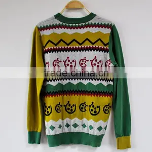 100% Cotton Sweater Design for Girl Spring Teenager Gril's Sweater thumbnail-2