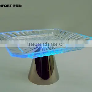 Luminous Cheap Square Clear Bar Use Serving Tray thumbnail-6