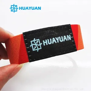 Laser Number 13.56MHz Closed Loop MIFARE Classic 4K RFID Chip Elastic Band thumbnail-1