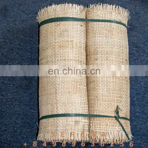 Vietnam Manufacturer Semi Bleached Square Rattan Cane Mesh Webbing for Making Furniture (Serena WS +84989638256) thumbnail-2