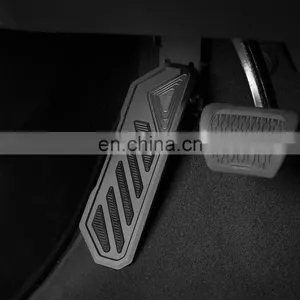 Aluminum Black Foot Rest Pedal for Jeep Wrangler JL 18+ Peg Board 4x4 Accessory Maiker Manufacturer thumbnail-1
