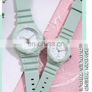 Sanda 6011L 6019G New Mens Ladies Quartz Wrist Watches Luminous Water Proof Fashion Couple Watch Set thumbnail-5