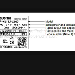 HG-KN13J-S100 Mitsubishi 0.1kw Rated Output Power Servo Modular thumbnail-1