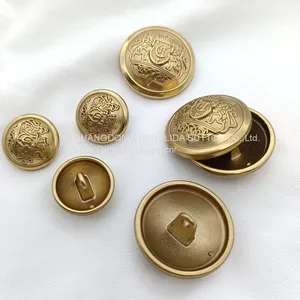 2023 Wholesale 18mm Gold Alloy Hand Sewing Button for Clothing thumbnail-1