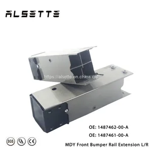 Alsette Auto Parts OEM Style Front Bumper Reinforcement Rail Extension Crush Can for Tesla Model Y OE: 1487461-00-A 1487462-00-A thumbnail-1