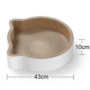 MeowLove Hot Sales Scratcher Cat Play Toy Corrugated Cardboard Cat Scratcher Cat Cardboard thumbnail-3