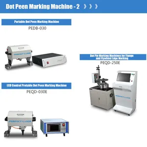 Perfect Laser High Speed Rotary Dot Pin Marking Machine For SS/Aluminium thumbnail-2