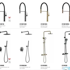 Diverse Material Options Innovative Design Practicality Basin/Kitchen Mixer Series thumbnail-4