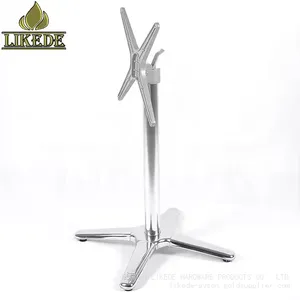 High Quality 304# Stainless Steel Folding Table Base Metal Furniture Legs for Outdoor Chairs thumbnail-2