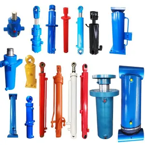Manufacturers Price Dump Truck 20 50 100 Ton Press Piston Cheap Single Double Acting Small Mini Lift Hydraulic Cylinder for Sale thumbnail-1