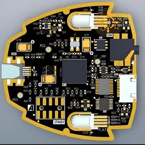 2-layer 96% Aluminum Nitride Ceramic PCB,Concave Convex Alumina Ceramic PCB thumbnail-5