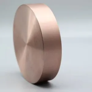 Factory Custom High Quality Sintered Tungsten Copper Alloy Round Bar Block for Electrode thumbnail-2
