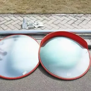 PC Road Safety Traffic Mirror Parking Curb Roadway Security Convex Mirror thumbnail-4
