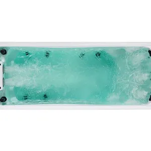 Outdoor Infinity Pool; Outdoor Villa Homestay Family Surfing Finished Pool Smart Constant Temperature Acrylic Pool. thumbnail-1