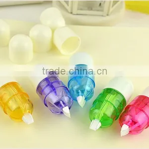 Creative Capsules Shape Correction Tape Students Mini Correction Tape Packing 5pcs/set Nontoxic Friendly Enviornment Use Assure thumbnail-3