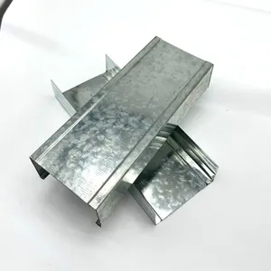 Galvanized Steel Track/Omega Furring Channel/Drywall Stud/Metal Profiles for Ceiling thumbnail-2