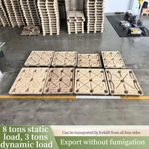 Customizable Molded Wood Pallets — Fumigation-Free for Export Clearance — Heavy-Duty & Deformation-Resistant thumbnail-3