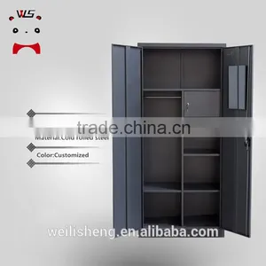 Luoyang WLS Metal Office Steel Storage Cabinets With Door and Mirro thumbnail-5