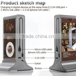 2016 Newest Biggest Capacity 50000 Mah Power Bank for Lounge Bar, Tea Bar, Coffee Shop,Laptop thumbnail-5