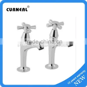 China Supplier Basin Kitchen Pillar Taps Pair Sink Taps thumbnail-1
