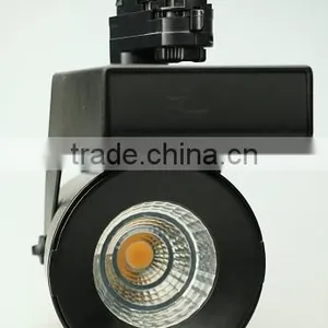 Three Circuit Aluminum COB Indoor Tilting Led Track Spot Lamp thumbnail-1