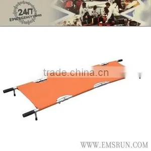 Emergency Folding Rescue Ambulance Stretcher With Wheels thumbnail-1