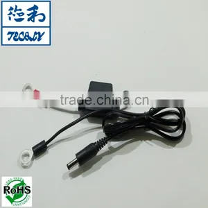 UL SPT-1 18AWG Cable With DC 5521plug , Molding 3A Fuse and 8.5mm Ring Termional Cable Set thumbnail-1