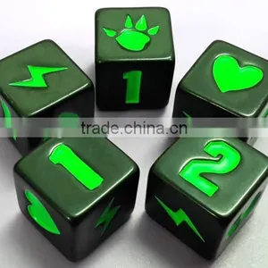 High Quality Plastic Custom Made Dice thumbnail-1