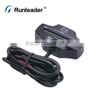 24V LED Lead-acid Battery Voltmeter BATTERY INDICATOR METER GAUGES for Golf Cart thumbnail-2