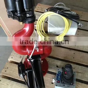 Jet Water Cannon for Fire Fighting,powerful Flow,electric Drive and Remote Control thumbnail-1