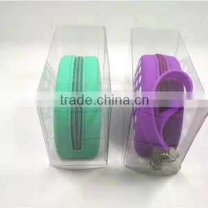 Soft Silicone Zipper Purse Woman Long Wallets Cute Pocket-shaped Wallets thumbnail-5