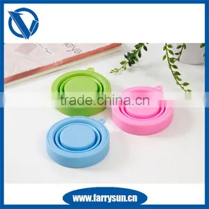 2016 Popular Eco-friendly Silicone Collapsible Travel Cup thumbnail-6
