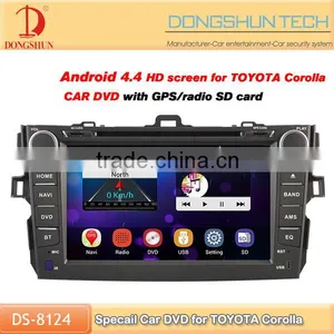 Factory Price Car 2 Din Dvd Player for Toyota Corolla thumbnail-1