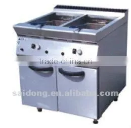 Free Standing Gas Fryer With Cabinet(2-tank)(GF-785-2) thumbnail-1
