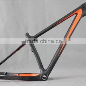 Carbon Fat Bike Frame Carbon Snow/sand/fat Bike Frame BSA, Frame Carbon 197mm Axle thumbnail-1