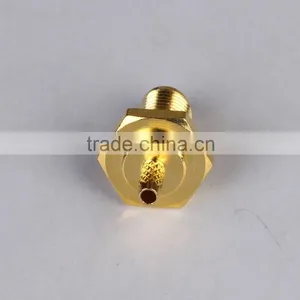 RF SMA Bulkhead Panel Mount Connector thumbnail-2