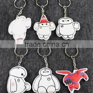 Baymax Keychain 2015 White Newest Arrival Keychain 6CM thumbnail-1