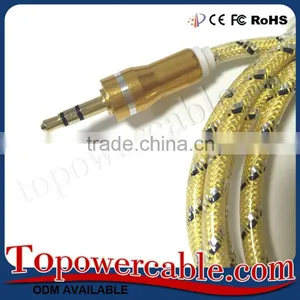 Braided Design 3.5mm Auxiliary AUX Adapter Cable Cord USE For Car thumbnail-5