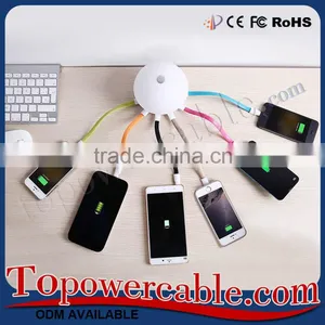30W 6A USB Charging Port With Touch-Sensitive Control Push Button LED Desk Lamp thumbnail-1