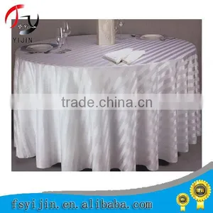 2015 Factory Price Wedding Round Polyester Table Cloth thumbnail-1