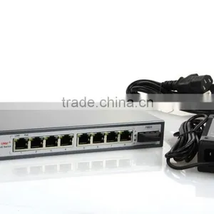 9 Port Ethernet PoE Switch 48v With 1 Fiber Port (IEEE802.3af ) thumbnail-4