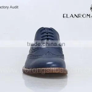 Fashion British Style Brogue Leather Shoe for Men Dress Men Shoe thumbnail-3
