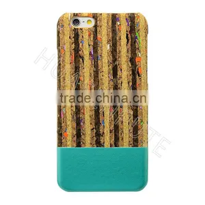 2016 Trending Products Wooden and PU Hybrid Phone Cover Case for IPhone 6s thumbnail-4