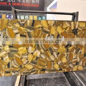 Golden Jasper Semiprecious Slab thumbnail-1